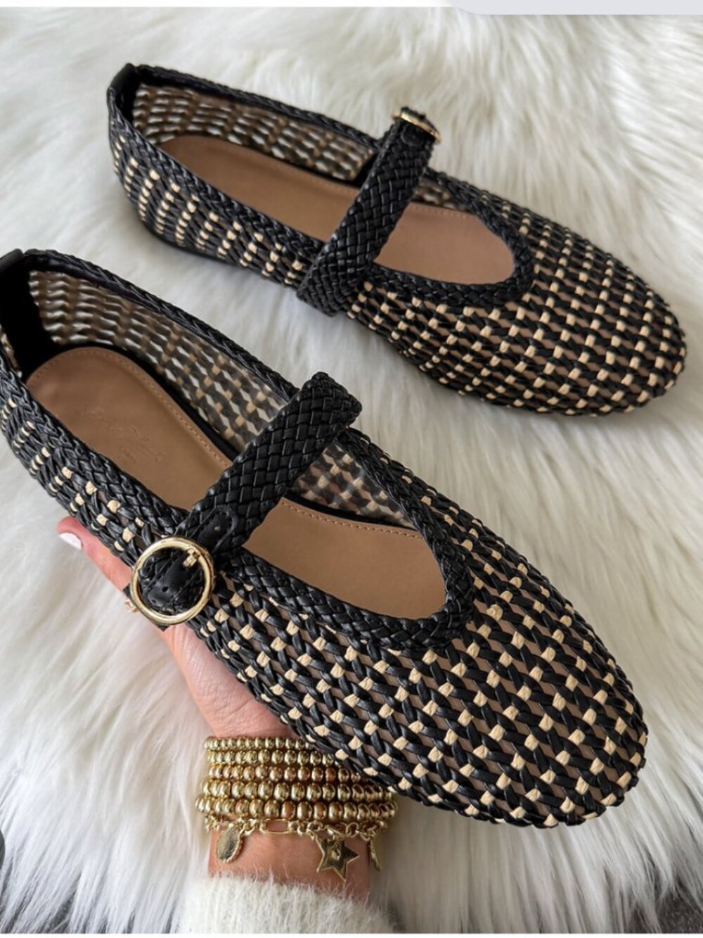 Woven Ballet Flats - Picture 2 of 8